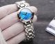 Swiss Quartz Longines PrimaLuna Clone Watch Blue Mop Face Diamond bezel (4)_th.jpg